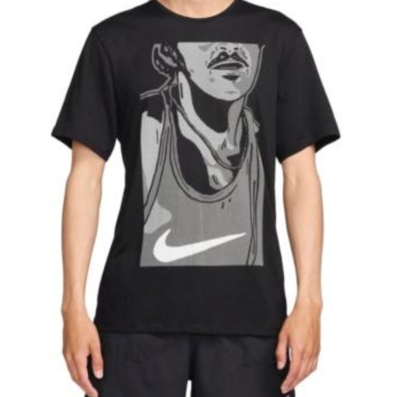 NWT Nike Rise 365 Run Energy Running T-shirt Prefontaine Track Sz. M - Picture 1 of 7